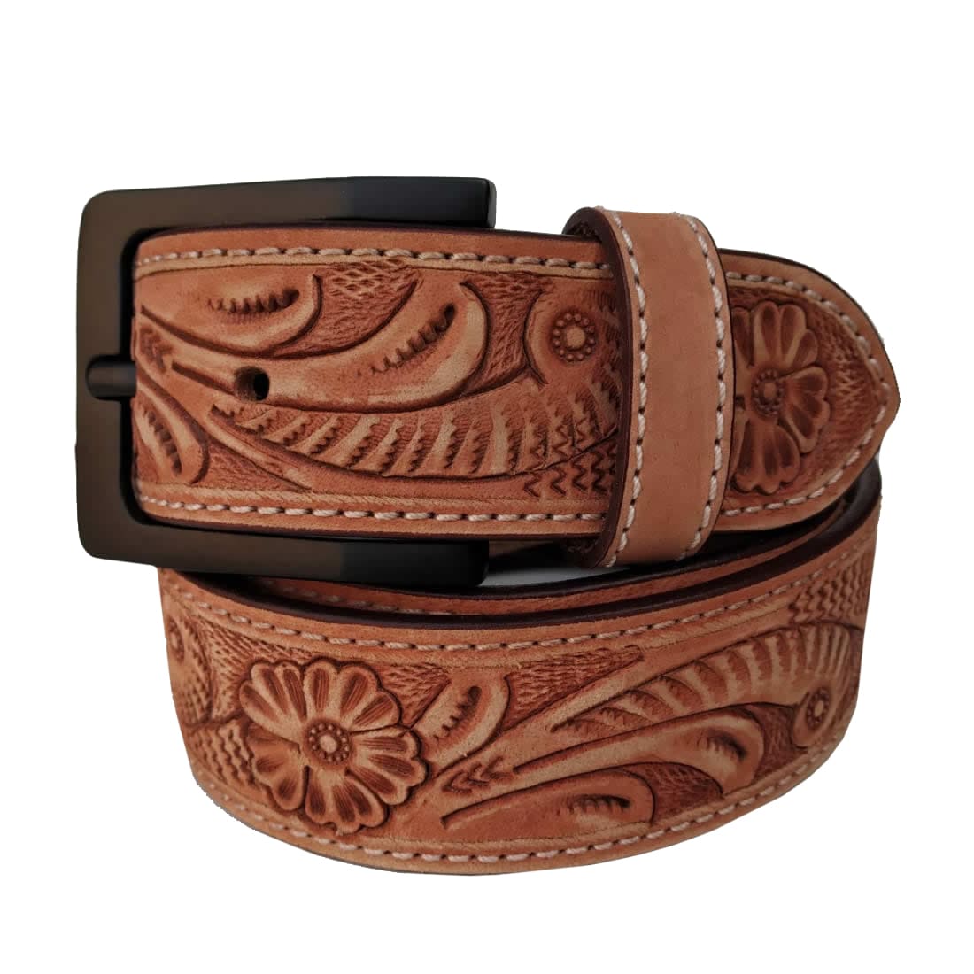 Leather Belt Handmade Art Work